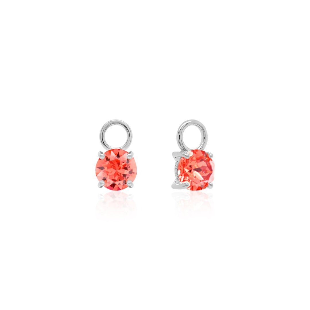 Mini charms in silver (choose your colour)