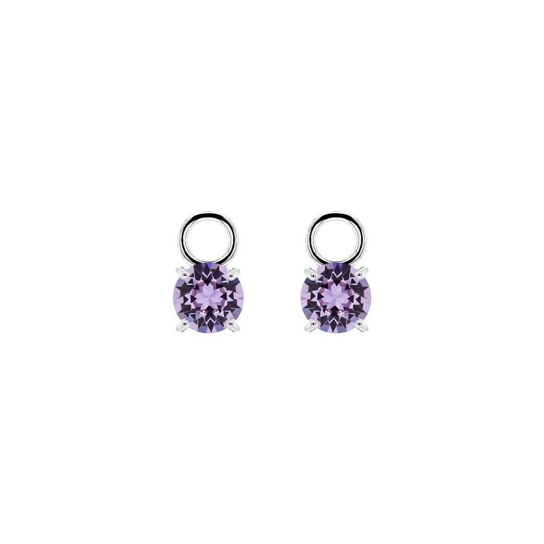 Mini charms in silver (choose your colour)