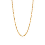 Bold cable chain in gold