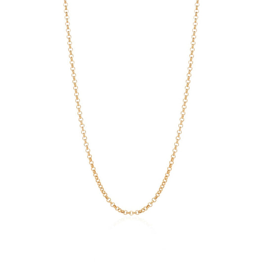 Cable chain in gold