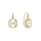 Vintage hook earrings in gold (2 colours)