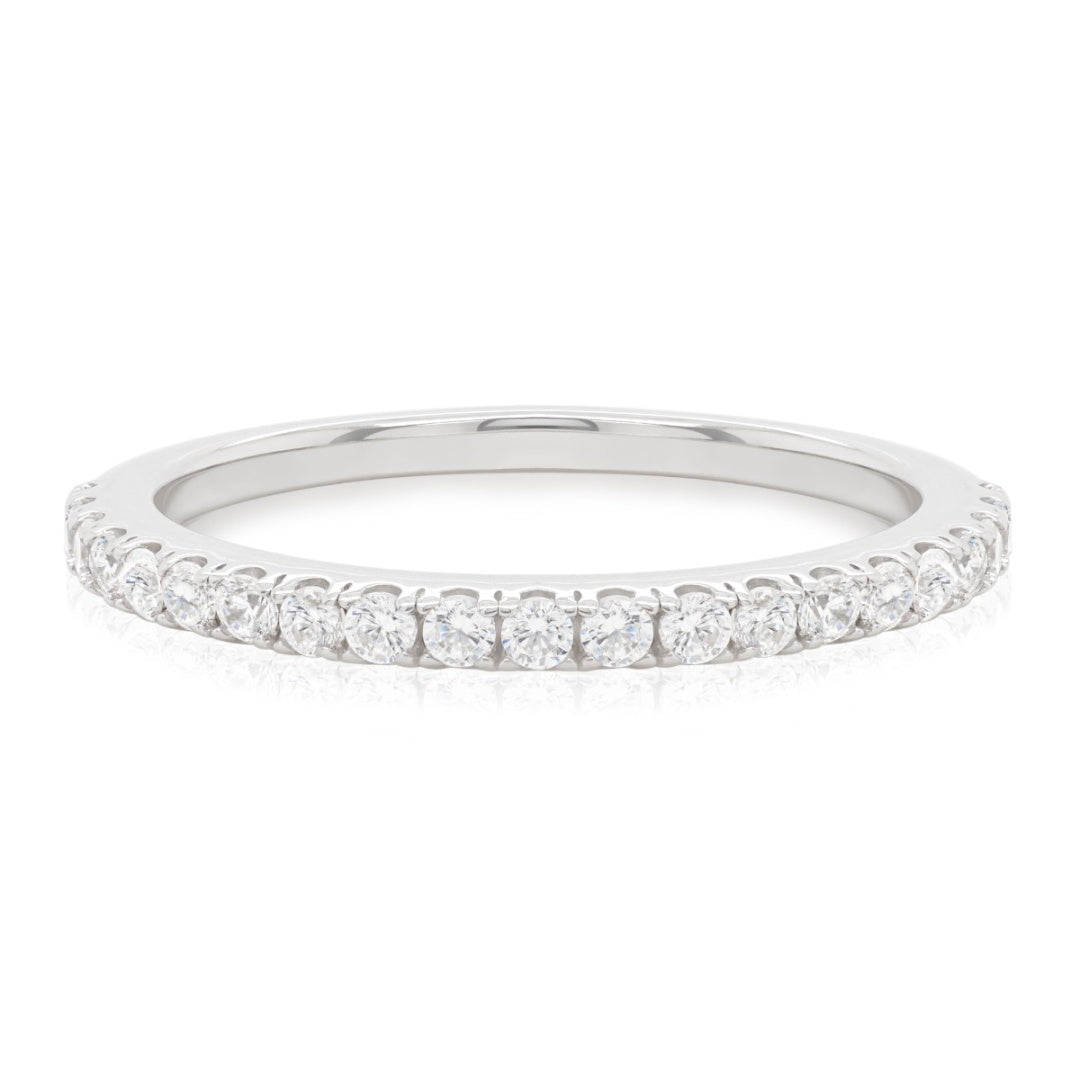 Original pavé stacking ring